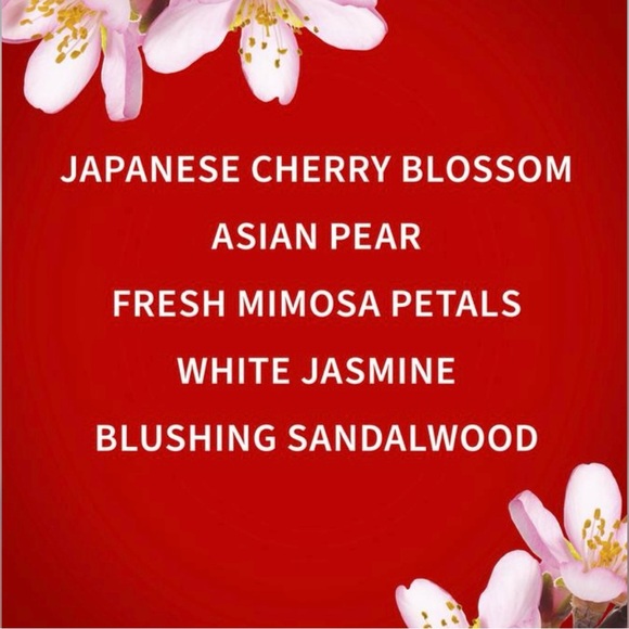 NWT- Bath & Bodyworks Japanese Cherry Blossom Single Wick Candle - Picture 7 of 7